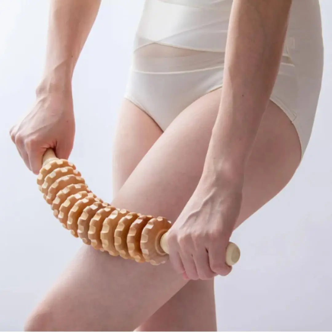 Böjbar Massageroller Med Ergonomisk Design för Rygg, Ben och Nacke
