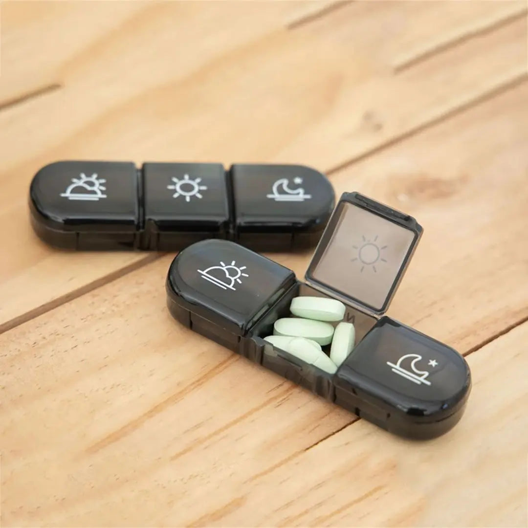3x7-dagars pillerbox – BPA‑fri, stora fack