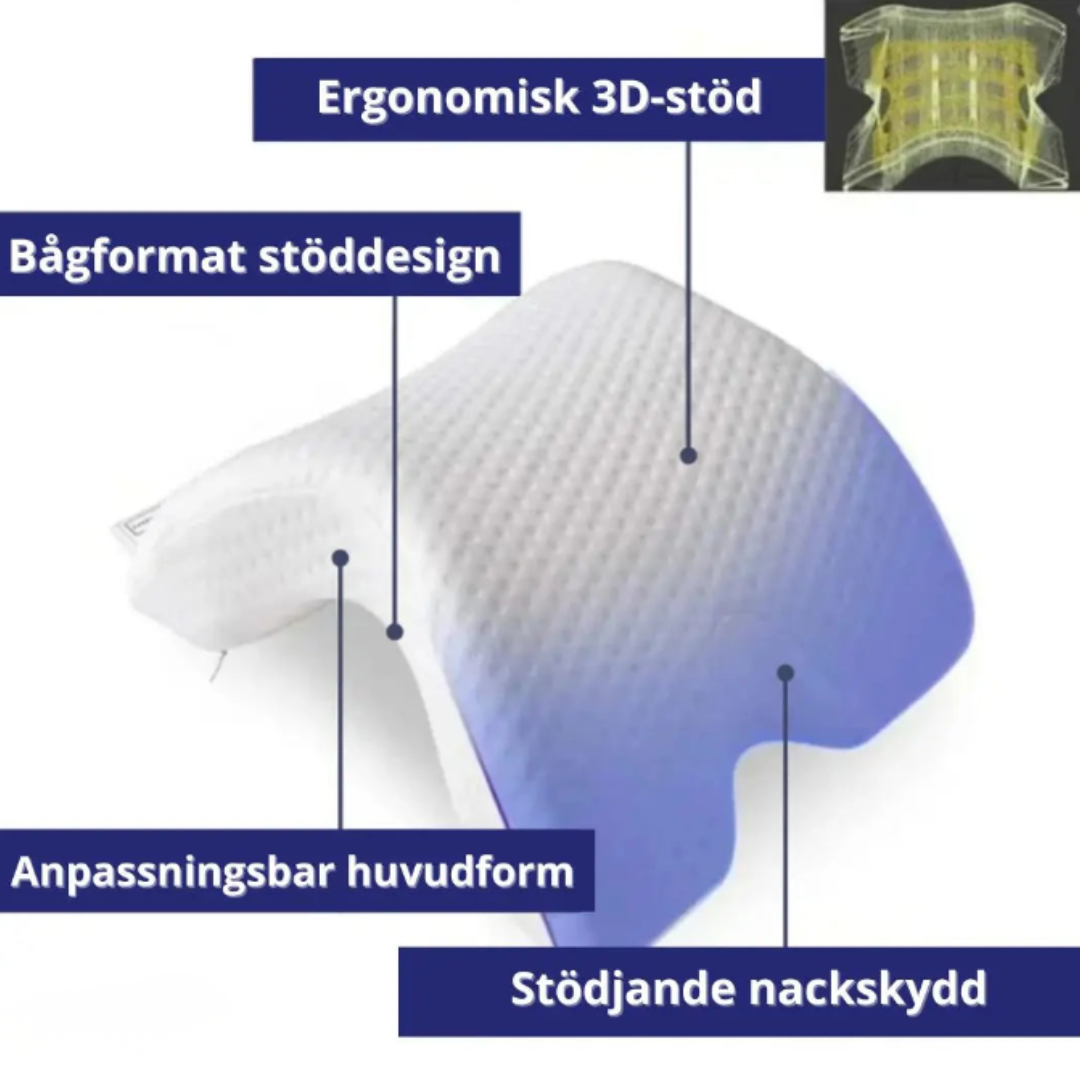 Armkudde för Sidliggande Sovställning Av Memory Foam