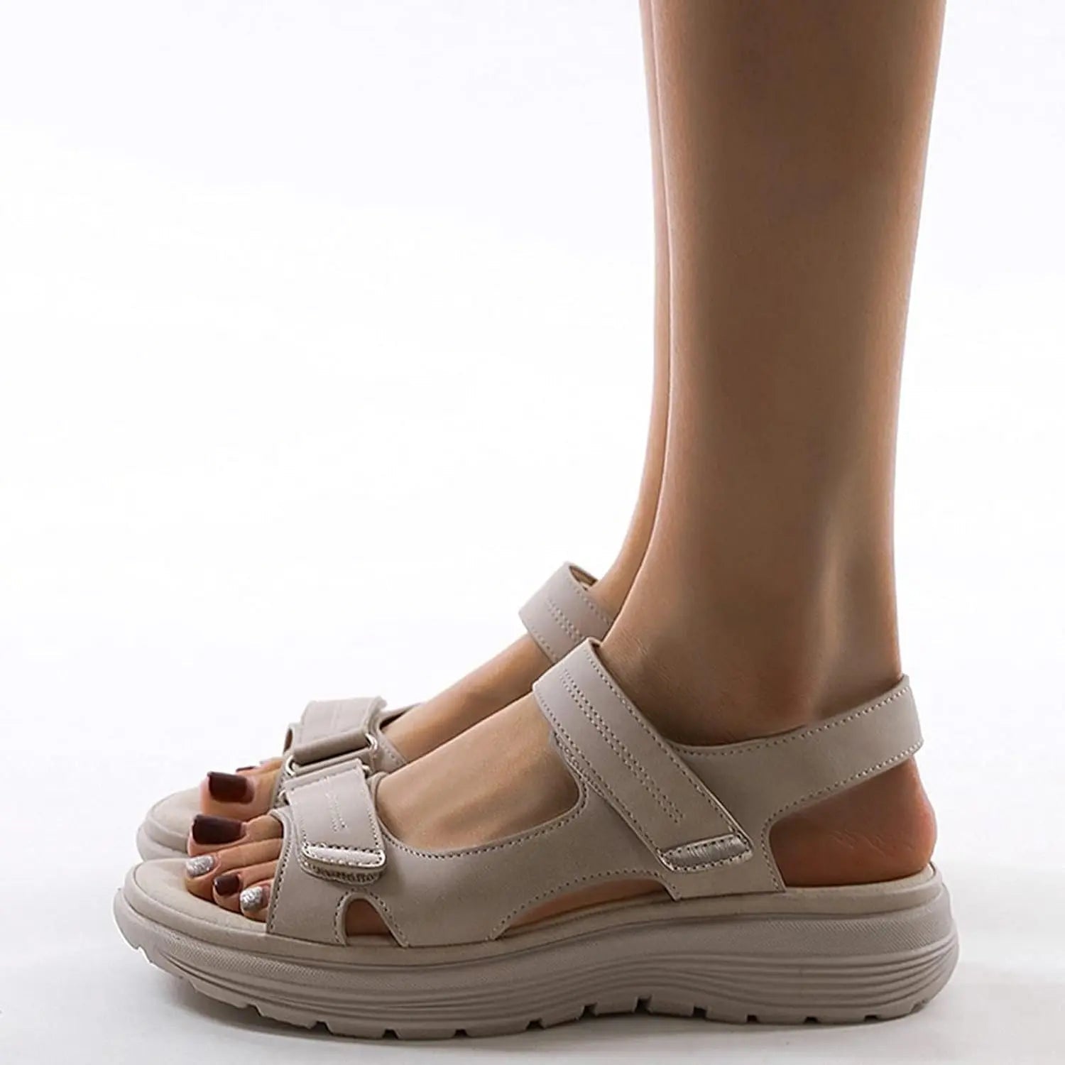 Damsandal med Ortopediska Halkfria Ergonomiska Sulor