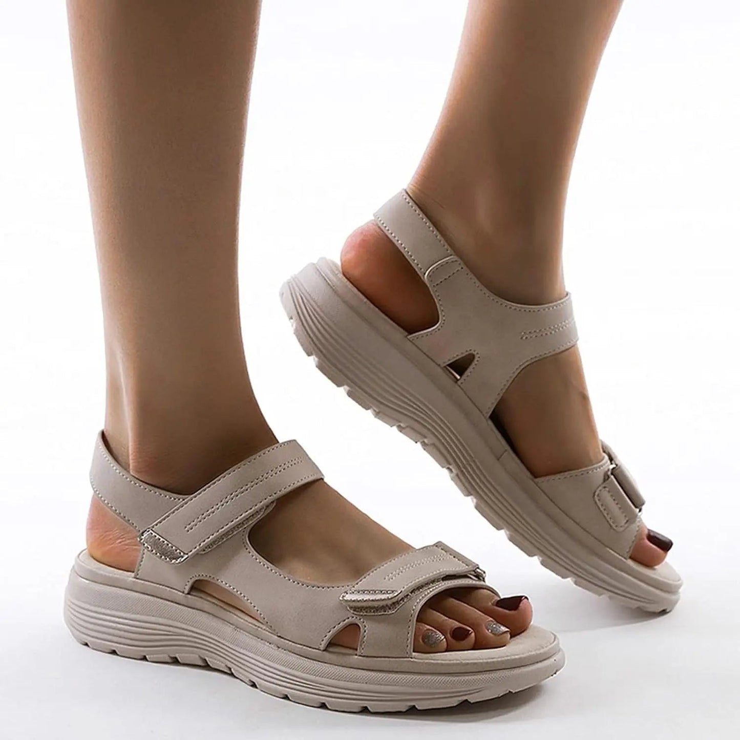 Damsandal med Ortopediska Halkfria Ergonomiska Sulor