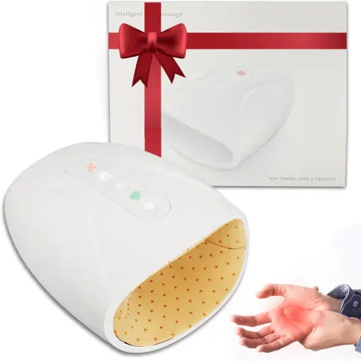 Elektrisk Handmassager med Värme – Lindrar Artrit, Ledvärk & Trötta Händer