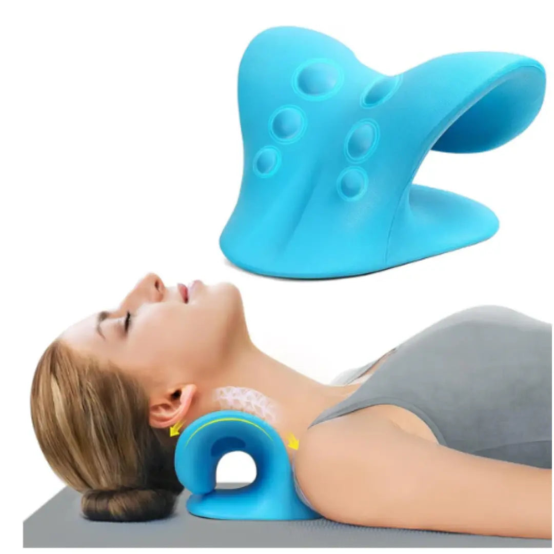 Ergonomisk Nackkudde med Stretchfunktion – Lindrar Nacksmärta & Stelhet vid Sömn