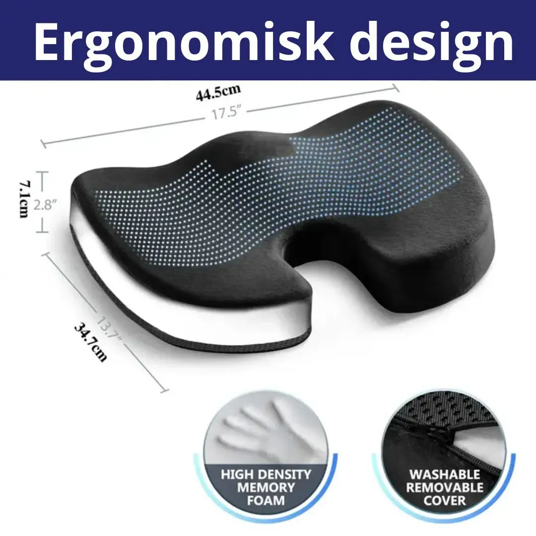 ergonomisk sittdyna i minnesskum