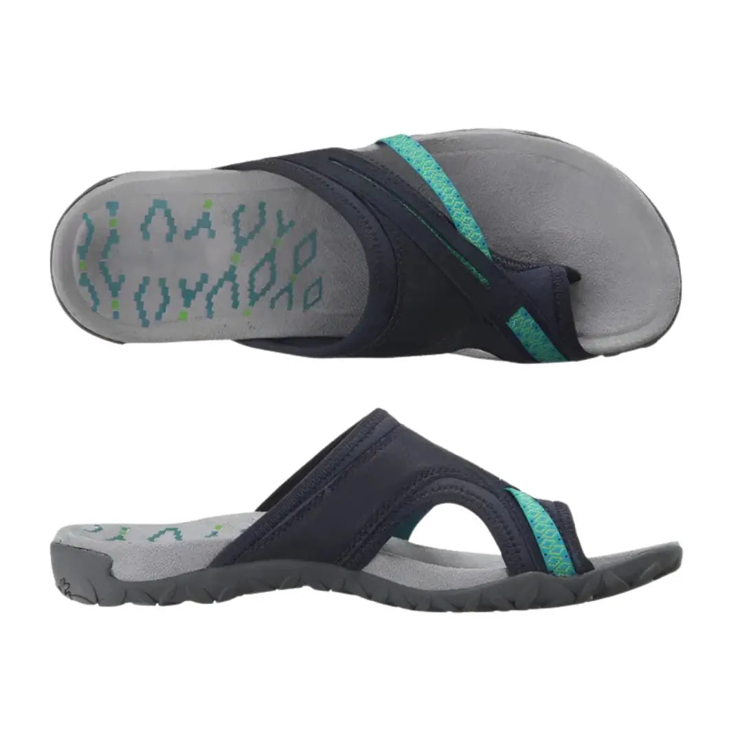 Ergonomiska sandaler med memory foam – Bekväma steg och skonsamt fotstöd hela dagen