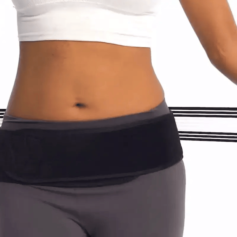 Ergonomiskt bäckenbälte för aktivitet och avkoppling
