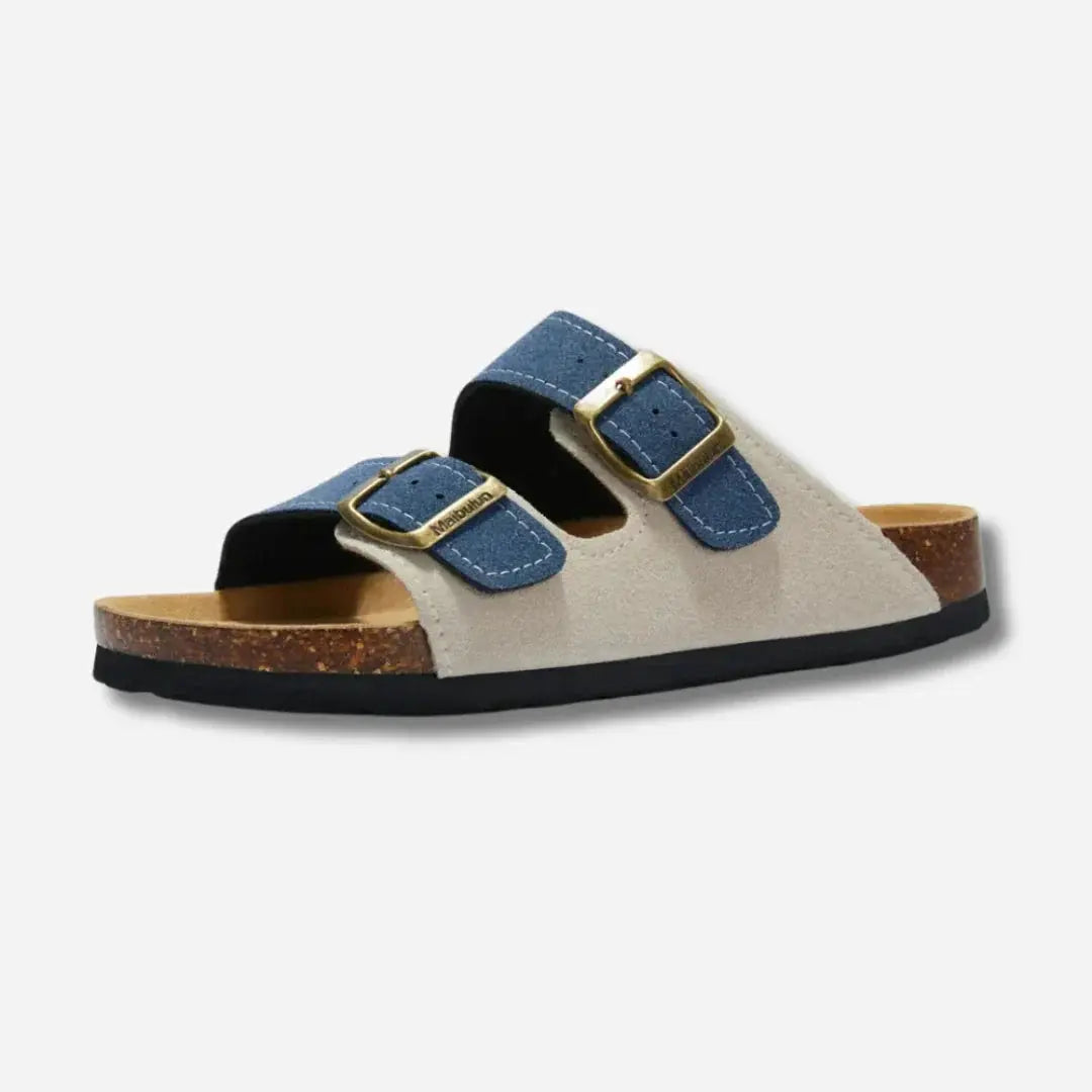 Fotbäddssandaler med komfort & stöd och lätt design