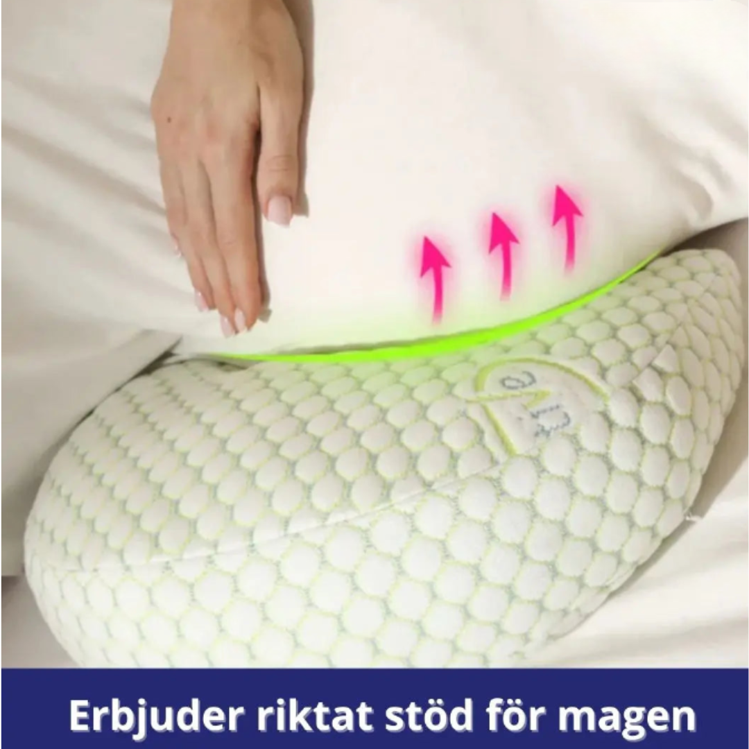 Graviditetskudde – U-Designad Med Andningsbar, Mjuk Bomull