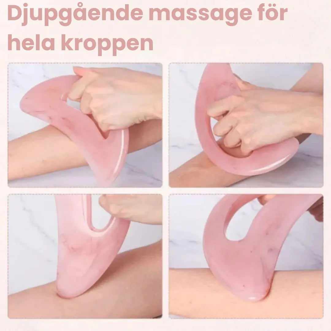 Gua Sha-skrapa för kroppen – Lindrar spänningar och förbättrar cirkulationen naturligt