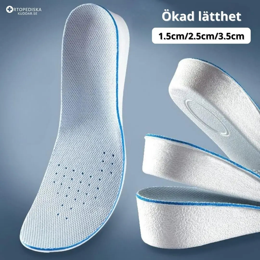 Höjdförhöjande Skoinlägg – Bli Längre Diskret med Osynliga Höjdökar i Skon