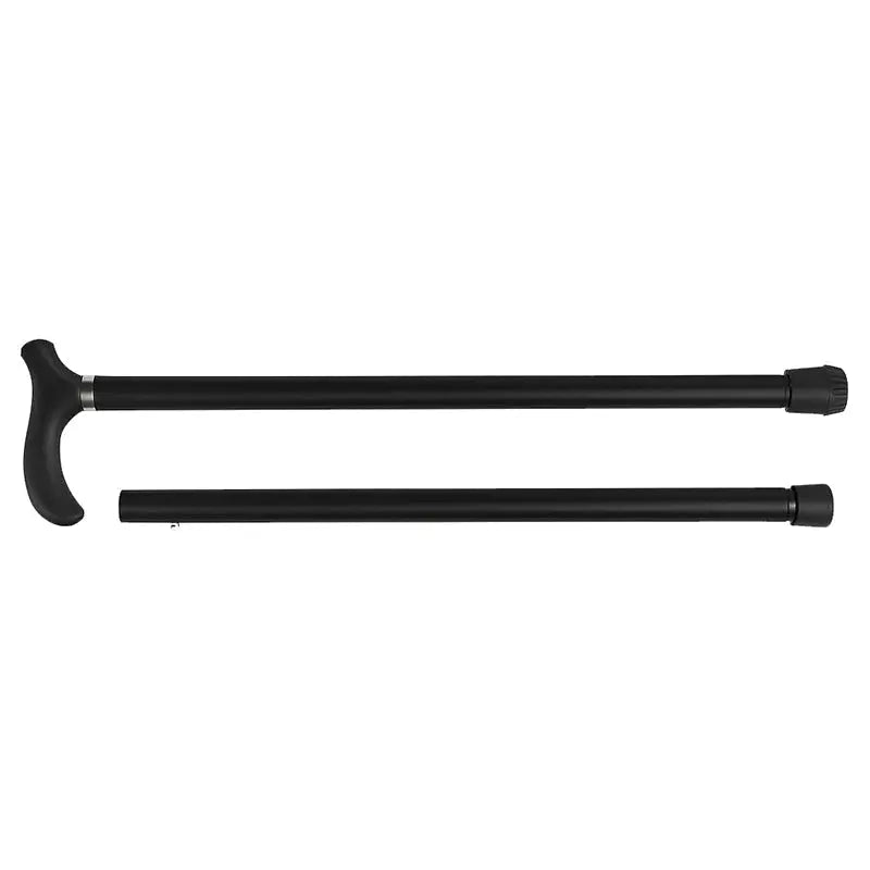 Justerbar Aluminiumkäpp – Ergonomisk Promenadkäpp med Halkskyddad Gummisula
