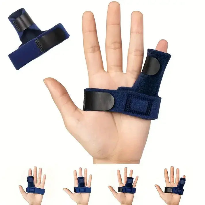 Justerbar Fingerskena med Aluminiumstöd För StabiltStöd för Fingrar