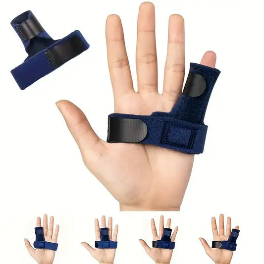 Justerbar Fingerskena med Aluminiumstöd För StabiltStöd för Fingrar