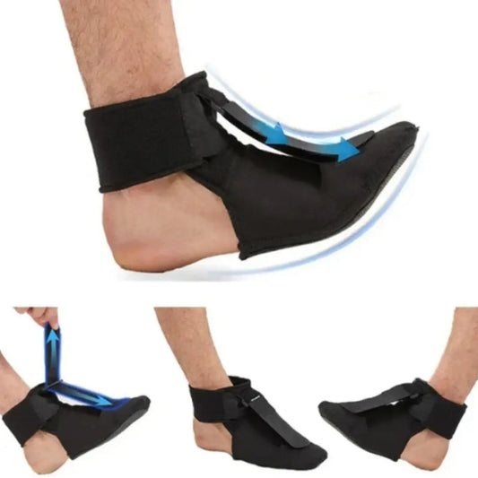 Justerbar Nattstrumpa med Fotstöd – Lindra Hälsporre & Plantar Fasciit under Sömnen