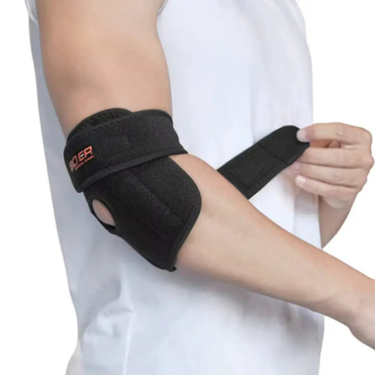 Justerbart Armbågsstöd mot Tennisarmbåge – Effektiv Kompression & Stabilitet
