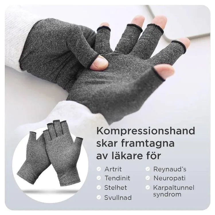 Kompressionshandskar för artrit, artros & handsmärta