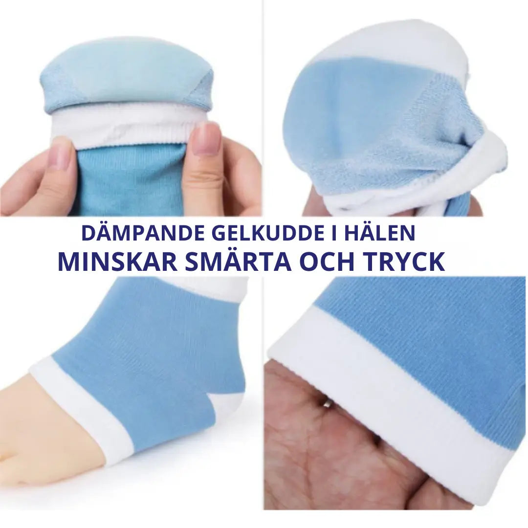 Kompressionsstrumpor mot Hälsporre – Lindrar Plantar Fasciit & Fotvärk från Morgon till Kväll