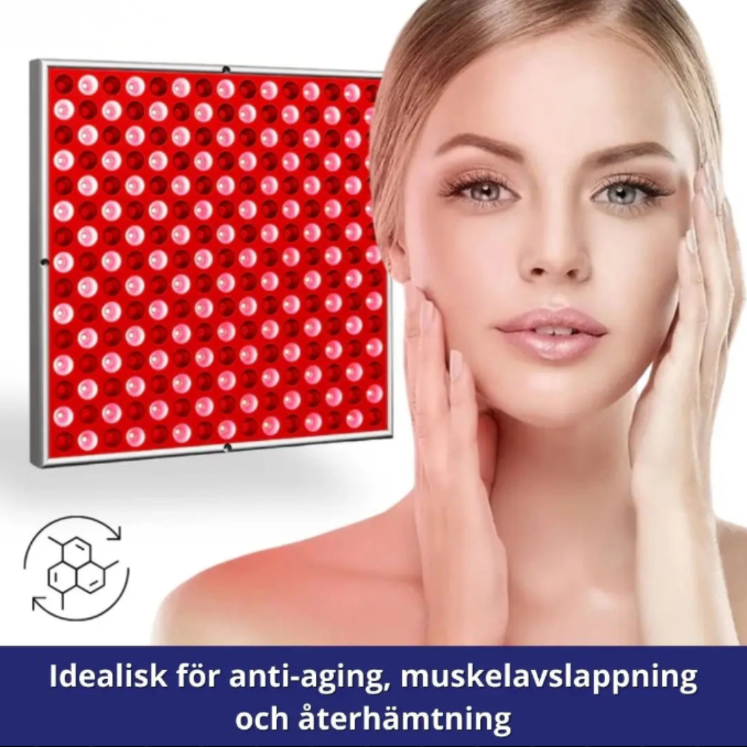 LED Ljusterapi Panel För Hudvård, Smärtlindring och Muskelavslappning