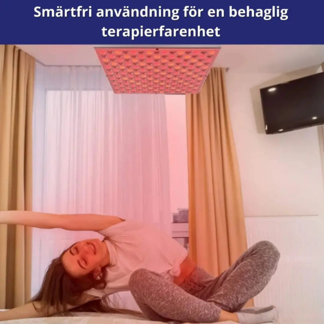 LED Ljusterapi Panel För Hudvård, Smärtlindring och Muskelavslappning