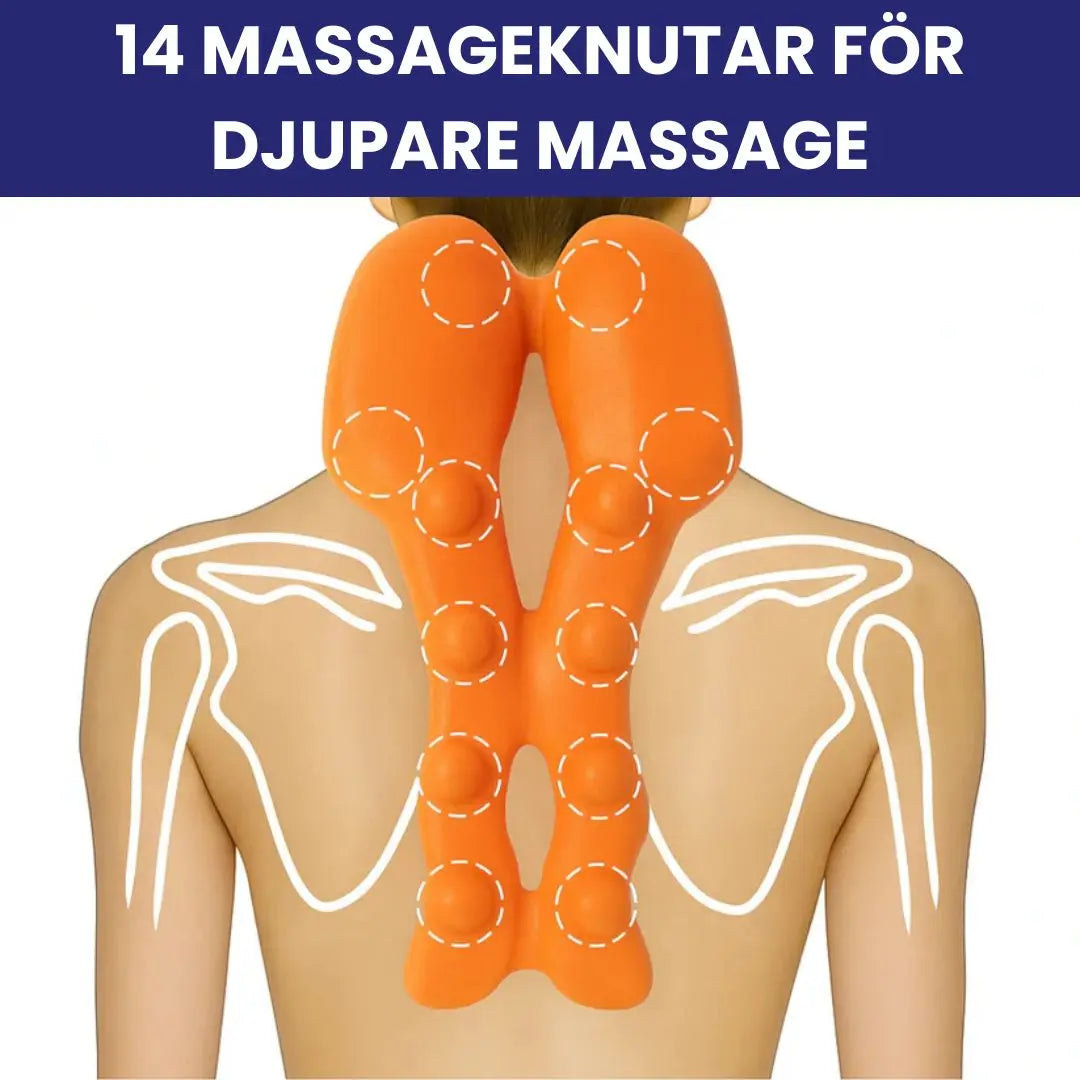 Nacksträckare med Cervikal Traktion & Massage