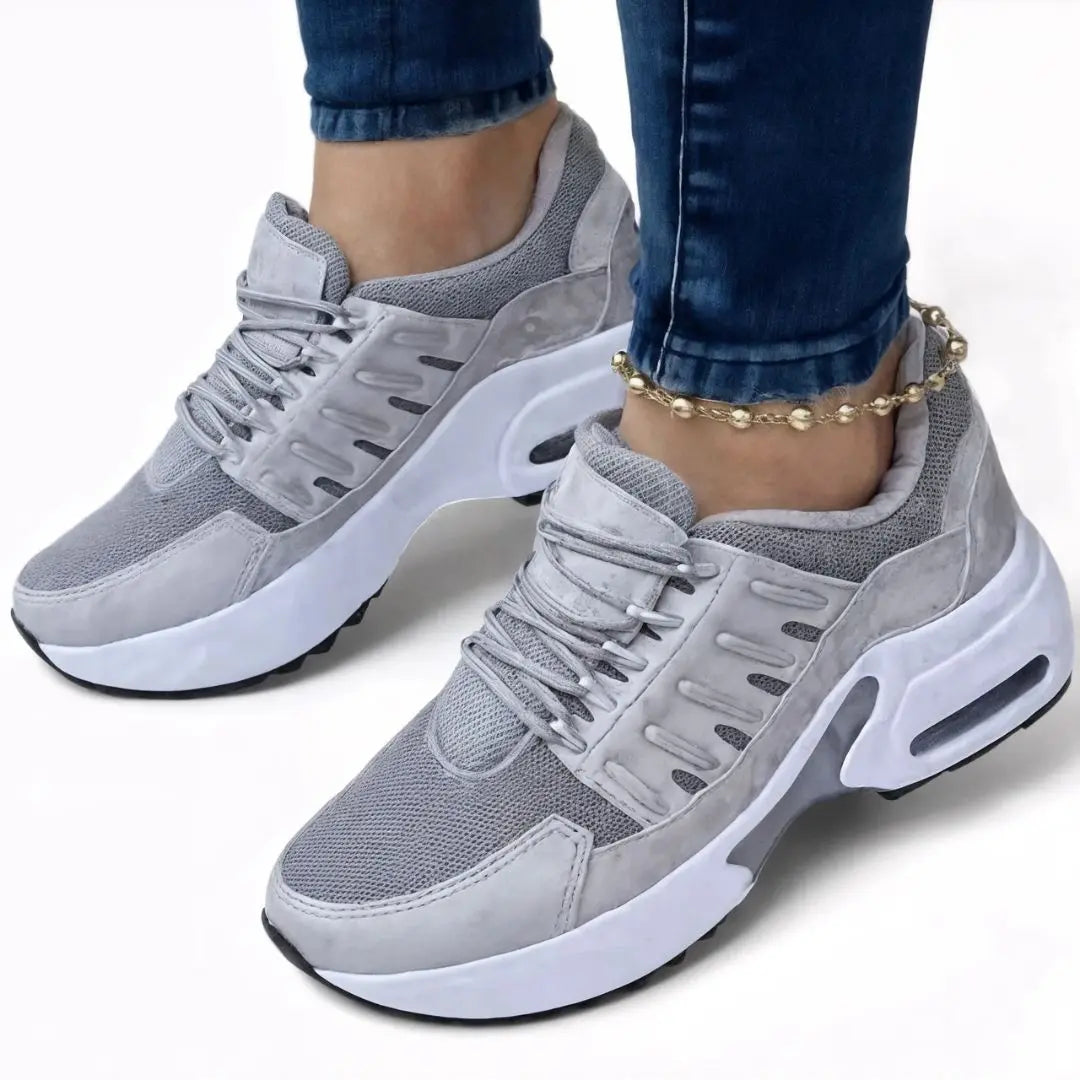 Ortopediska Halkfria Sneakers för Damer – Terapeutisk Dämpning & Fotvalvsstöd