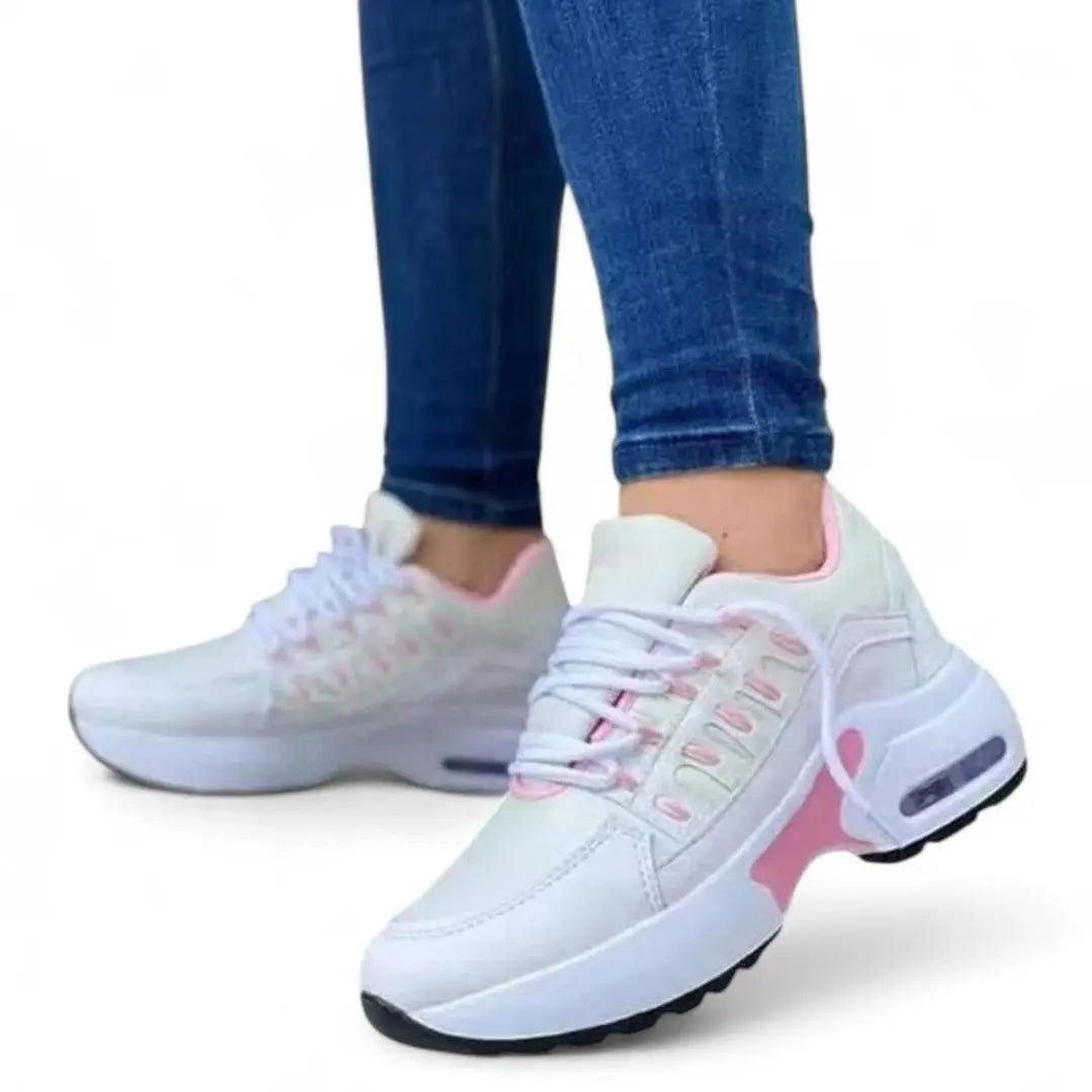 Ortopediska Halkfria Sneakers för Damer – Terapeutisk Dämpning & Fotvalvsstöd