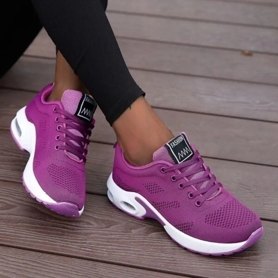 Ortopediska Lättvikts-Sneakers Unisex – Stötdämpning, Fotvalvsstöd & Andningsbart Material