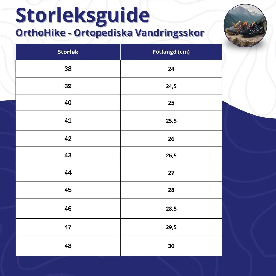 Ortopediska Vandringsskor för Dam & Herr – Ergonomiska & Halksäkra