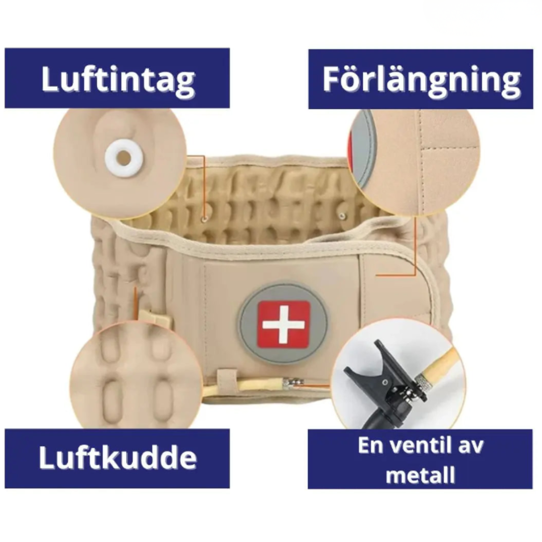 Ortopediskt Ländryggsbälte – Stabilisering & Avlastning mot Ländryggssmärta & Diskbesvär