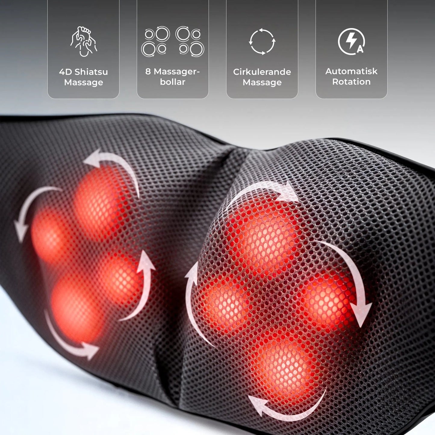 Shiatsu Nack- och Ryggmassager med Infraröd Värme – Djupterapi mot Muskelspänningar