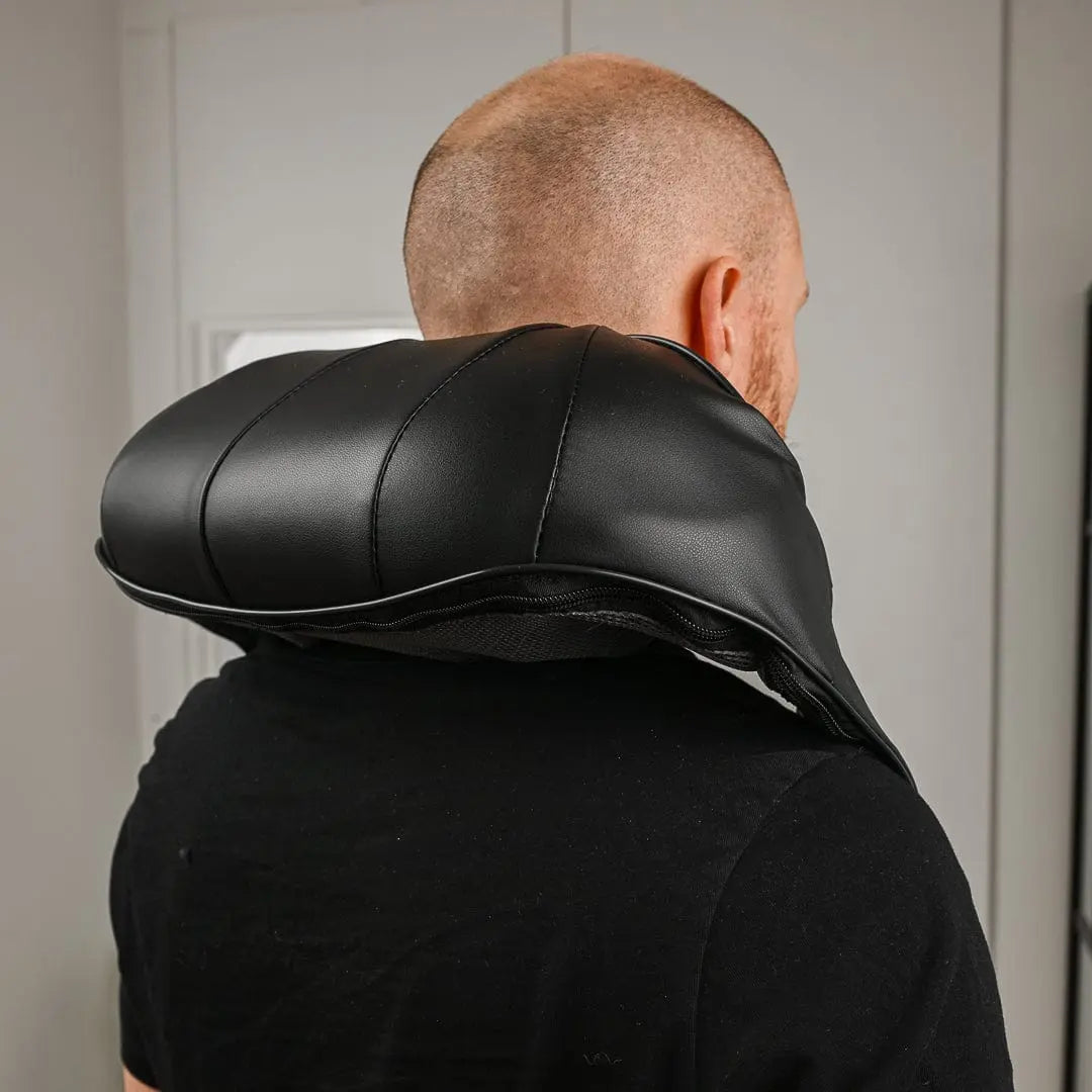 Shiatsu Nack- och Ryggmassager med Infraröd Värme – Djupterapi mot Muskelspänningar