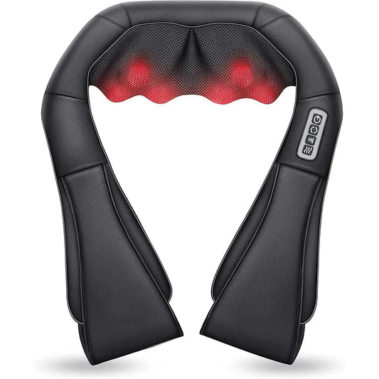 Shiatsu Nack- och Ryggmassager med Infraröd Värme – Djupterapi mot Muskelspänningar