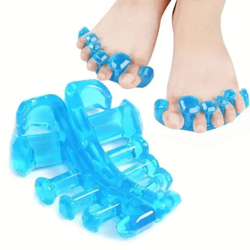 Tåseparerare i Gel – Mjukt Stöd mot Tåsmärta, Hallux Valgus & Tågnissning