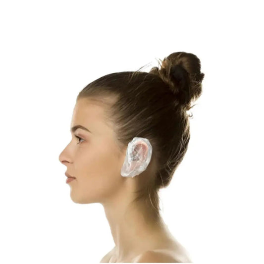 Transparenta engångsskydd för öron (100st)