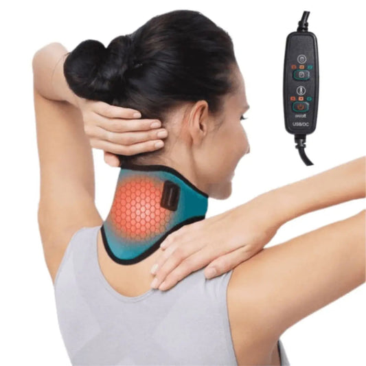 USB nackstöd med uppvärmnings funktioner