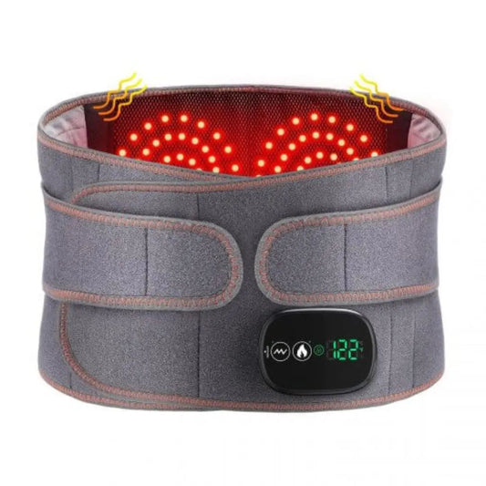 Värmebälte med rödljus mot ryggsmärta – Värmande terapi och massage för snabb lindring