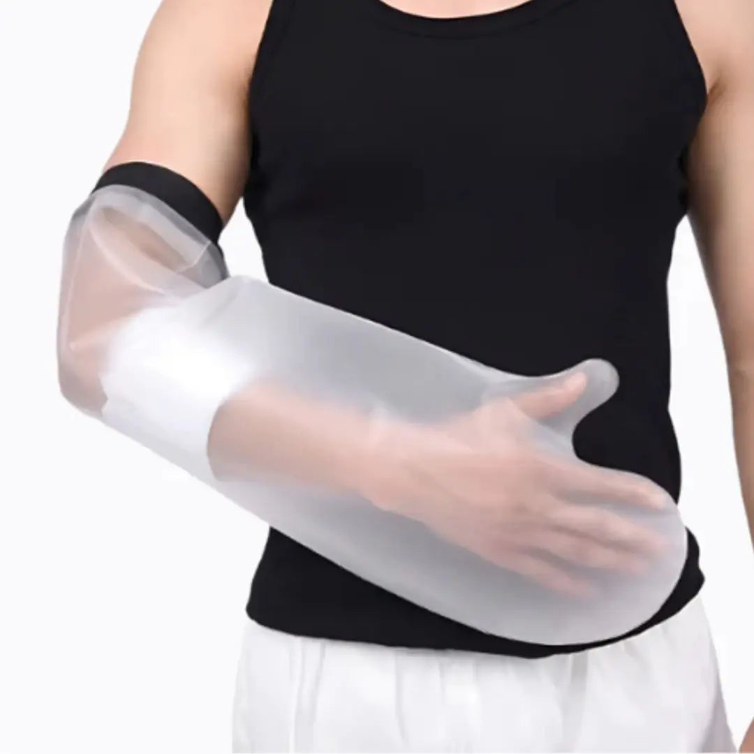 Vattentätt duschskydd för hand och underarm – Håll gips och bandage torra
